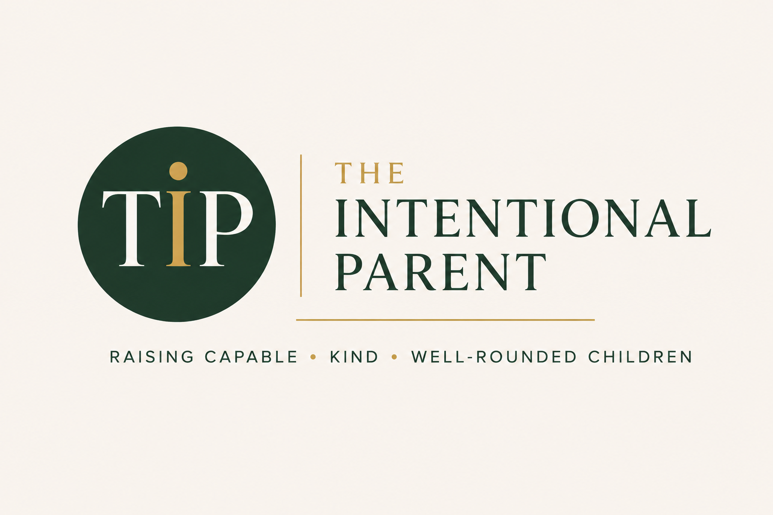 The Intentional Parenting, raising capable, kind, well-rounded children